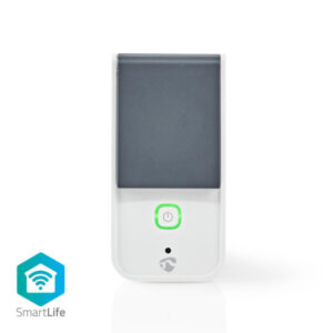 SmartLife Smart Stecker | Wi-Fi | IP44 | Leistungsmesser | 3680 W | Schutzkontakt / Typ F (CEE 7/7) | -30 - 40 °C | Android™ / IOS | Grau / Weiss | 1 Stück