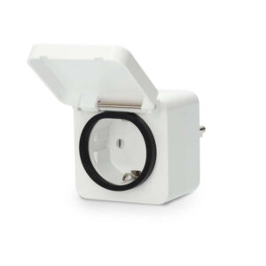 SmartLife Smart Stecker | Zigbee 3.0 | IP44 | Leistungsmesser | 3680 W | Type F (CEE 7/7) | -25 - 55 °C | Android™ / IOS | Weiss | 1 Stück