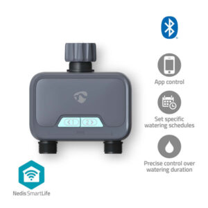 SmartLife Intelligente Wassersteuerung | Bluetooth® | Batteriebetrieben | IP54 | Max. Wasserdruck: 8 Bar | Android™ / IOS