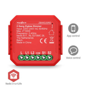 SmartLife Power Switch | Zigbee 3.0 | 2x100 W | Terminal Anschluß | App erhältlich für: Android™ / IOS