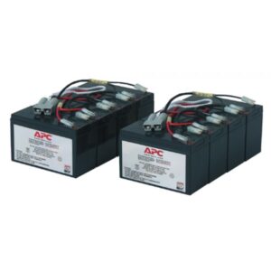 APC REPLACABLE BATTERY, Plombierte Bleisäure (VRLA), Schwarz, 0 - 40 °C, 0 - 95, 10 kg, 254 x 152,4 x 96,5 mm