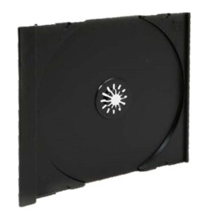 Jewelbox Tray, Schwarz, 200 Stück