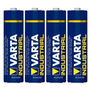 Varta Industrial Alkaline-Batterien, AA, LR6, Mignon, MN1500, 4 Stück