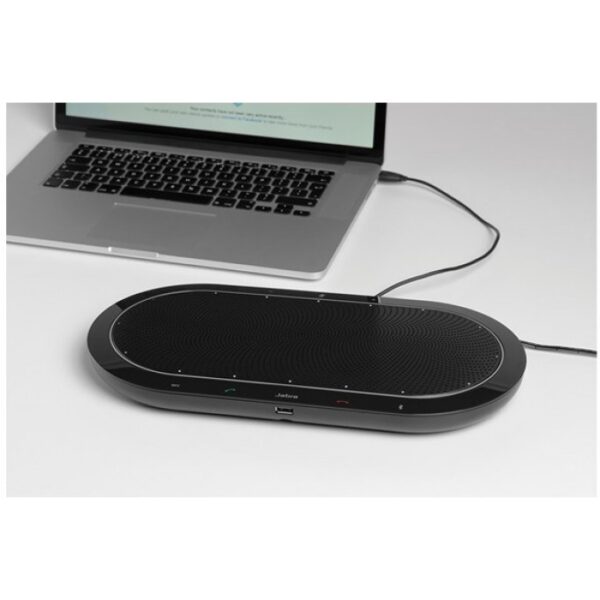 GN Netcom SPEAK 810 MS - Headset - Kabellos 1,565 kg - Schwarz