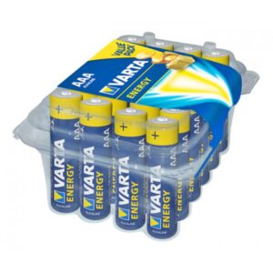 Varta Energy Alkaline-Batterien, AAA, LR03, Micro, MN2400, 1.5 V, 24 Stück