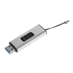 MediaRange USB Stick, USB 3.0, 256 GB, Silber