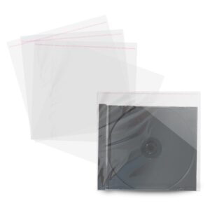 PP-Taschen für CD-Boxen 10,4 mm 100 Stk