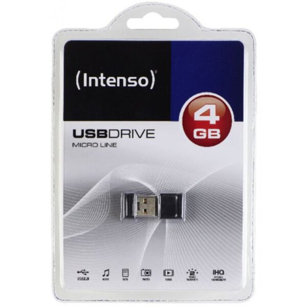 Intenso 4GB Micro Line 4GB USB 2.0 Schwarz USB-Stick – Bild 7