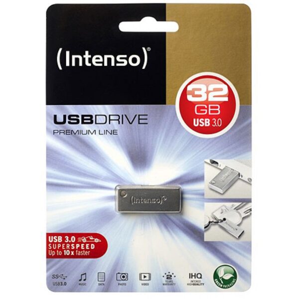 Intenso Premium Line 32GB USB 3.0 32GB USB 3.0 Silber USB-Stick – Bild 5