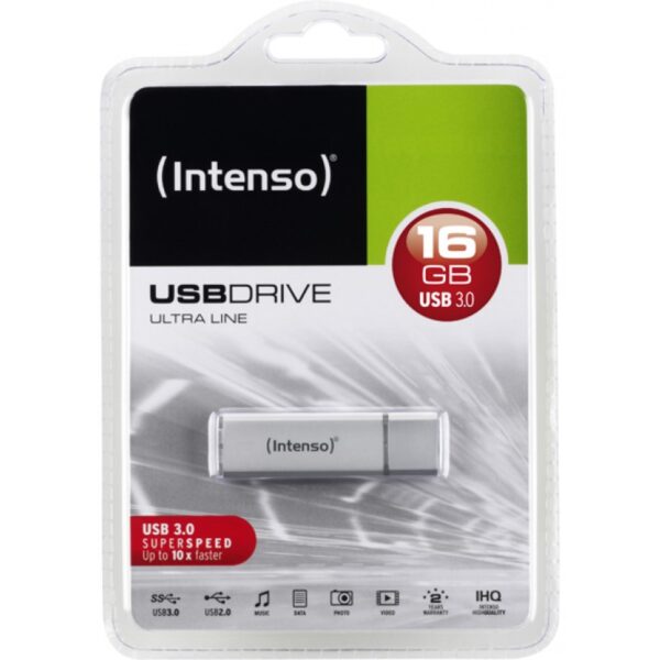 Intenso 16GB Ultra USB3.0 16GB USB 3.0 Silber USB-Stick – Bild 2