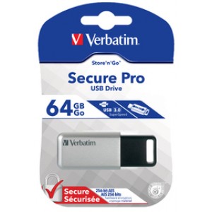 Verbatim Store n Go Secure Pro - USB-Stick - 64 GB - USB 3.0