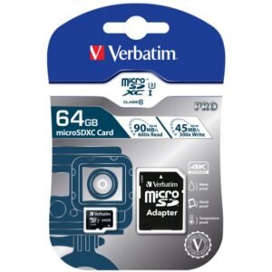 Verbatim 64GB Pro U3 microSDXC 64GB MicroSDXC UHS Class 10 Speicherkarte