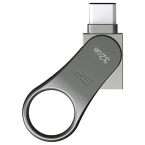 Silicon Power Mobile C80 32GB 32GB USB 3.0 (3.1 Gen 1) Type-A/Type-C Titan USB-Stick