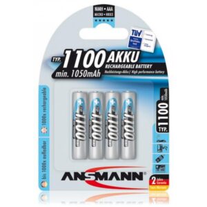 Ansmann 1x4 NiMH 1100 mAh Micro / AAA / HR03