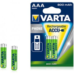 Varta -T398B - Akku Micro (AAA) 800 mAh 1,2 V - Nickel-Metallhydrid (NiMH)
