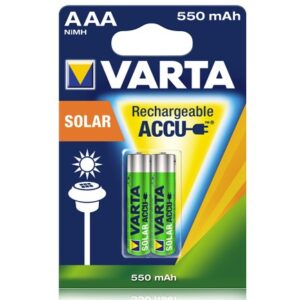 Varta Solar - Akku Micro (AAA) 550 mAh 1,2 V - Nickel-Metallhydrid (NiMH)