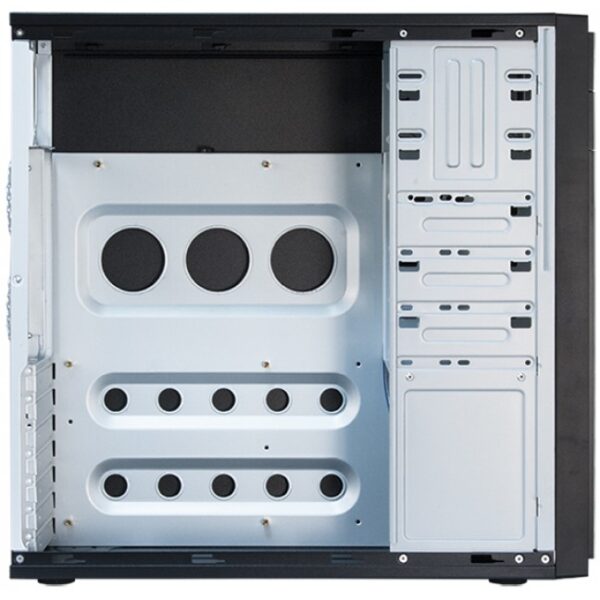Chieftec Elox Series HQ-01B - Midi/Minitower ATX, Micro/Mini/Flex-ATX 5,25  - Lüfter - USB – Bild 2