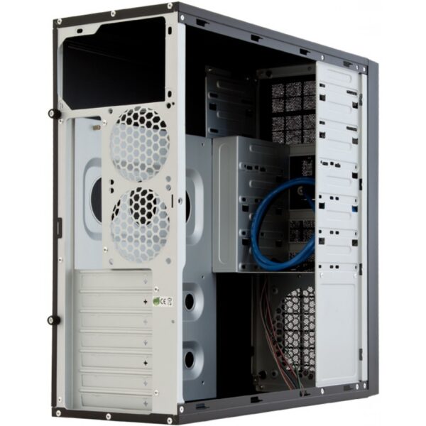 Chieftec Elox Series HQ-01B - Midi/Minitower ATX, Micro/Mini/Flex-ATX 5,25  - Lüfter - USB – Bild 5