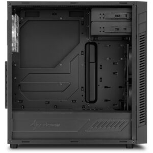 Sharkoon S25-W Midi-Tower Schwarz