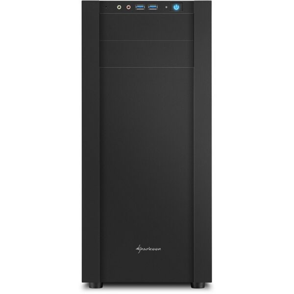Sharkoon S25-W Midi-Tower Schwarz – Bild 2