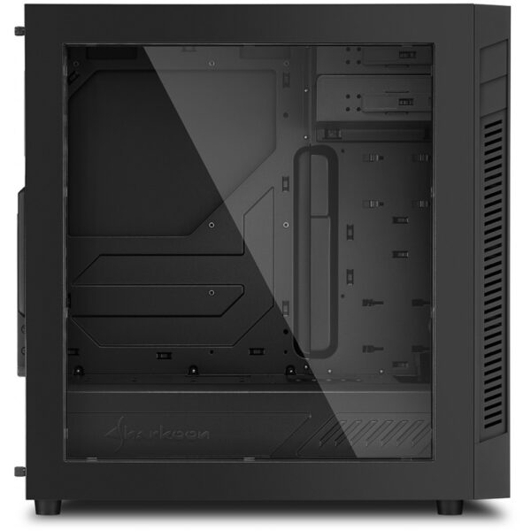 Sharkoon S25-W Midi-Tower Schwarz – Bild 4