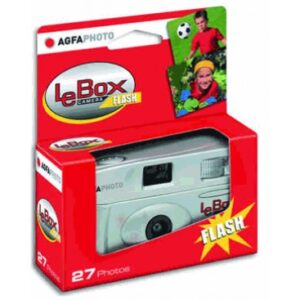 Agfa LeBox 400-27 Flash Einwegkamera
