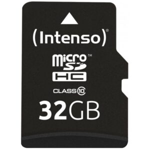Intenso Secure Digital micro SDHC-UHS I Speicherkarte, 32 GB, Class 10, 40 MBytes/s, mit SD/SDHC Adapter