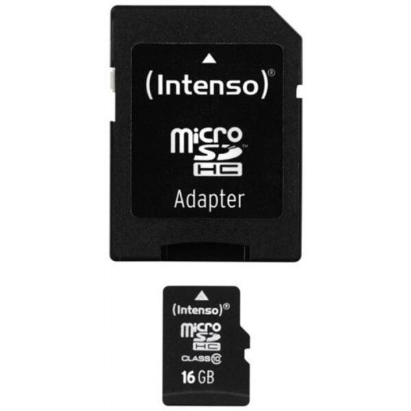 Intenso Secure Digital micro SDHC-UHS I Speicherkarte, 16 GB, Class 10 mit SD/SDHC Adapter – Bild 3