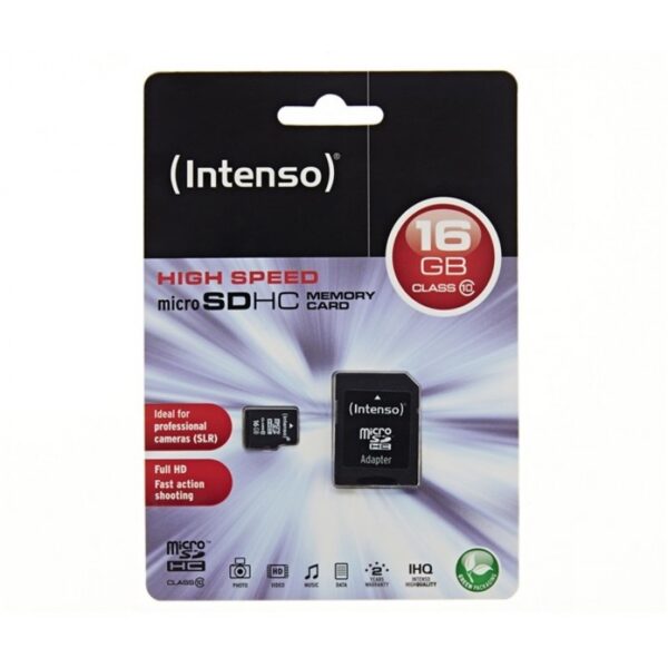 Intenso Secure Digital micro SDHC-UHS I Speicherkarte, 16 GB, Class 10 mit SD/SDHC Adapter – Bild 5