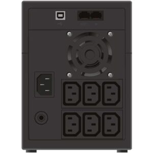 PowerWalker VI 2200 LCD/IEC Line-Interaktiv 2200VA 6AC-Ausgänge Mini tower Schwarz Unterbrechungsfreie Stromversorgung (UPS) - Unterbrechungsfreie Stromversorgungen (USP) (2200 VA, 1200 W, 170 V, 280 V, 230 V, 230 V)
