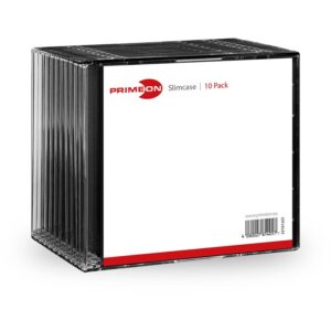 Primeon Slimcase Box für 1 Disc (10-Pack)