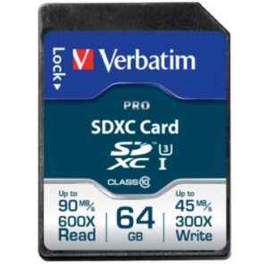 Verbatim PRO - Flash-Speicherkarte - 64 GB