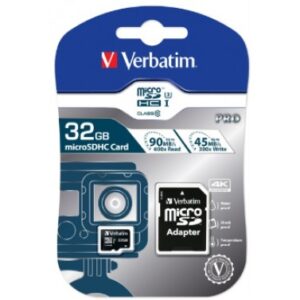Verbatim PRO - Flash-Speicherkarte (SD-Adapter inbegriffen) - 32 GB
