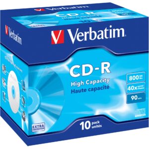 Verbatim DataLife - CD-R 40x - 0,8 GB 90min - 10er Jewel Case