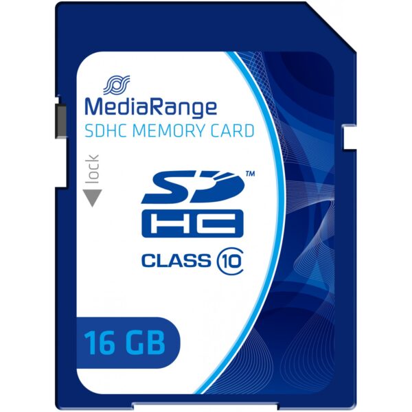 MEDIARANGE 16GB SDHC 16GB SDHC Klasse 10 Speicherkarte – Bild 2