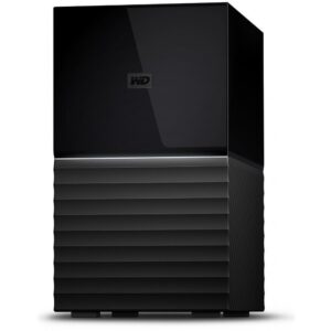 Western Digital My Book Duo Festplatte 3,5´´ extern, 20 TB, USB Type C, USB 3.0, 360 MB/s, Schwarz