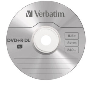 Verbatim DVD Double Layer DVD+R DL 8.5 GB /240 min 8x, 25 Stück in Cakebox