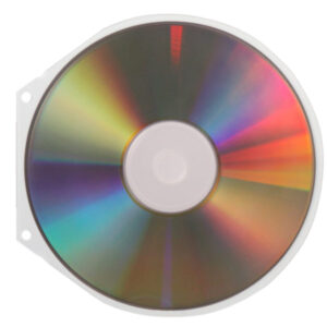 Shell-Box für 1 CD/DVD transparent 25 Stück