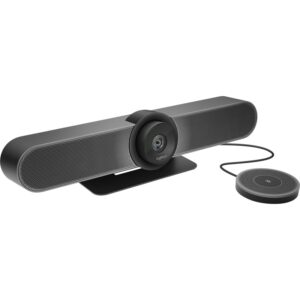 Logitech 989-000405 Presentation microphone Verkabelt Schwarz - Grau Mikrofon