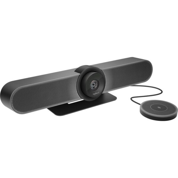 Logitech 989-000405 Presentation microphone Verkabelt Schwarz - Grau Mikrofon