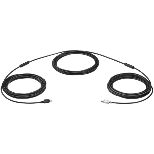 Logitech 939-001490 15m 6-p Mini-DIN 6-p Mini-DIN Schwarz PS/2-Kabel