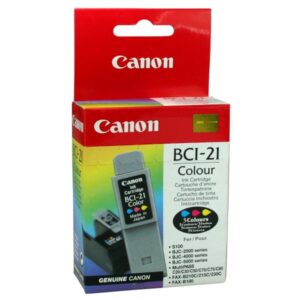 Canon Tintenpatrone BCI-21C, Original, 15 ml, 120 Seiten, Dreifarbig