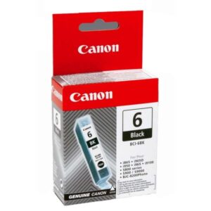 Canon Tintenpatrone BCI-6BK, Original, 13 ml, 210 Seiten, Schwarz