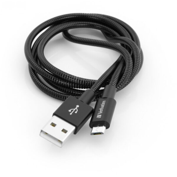 Verbatim Mikro-USB Sync- und Ladekabel 100 cm Schwarz – Bild 2