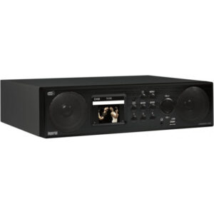 Imperial DABMAN i450 Internetradio / Digitalradio / DAB+ (Bluetooth, Internet / DAB+ / DAB / UKW, WLAN, LAN, USB, Aux In, Standradio, Küchenradio) schwarz