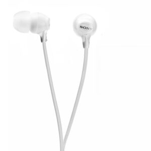 Sony SOHSEX15LPWT In-Ear Kopfhörer, 3.5 mm Klinke, 1.2 m, Kabellänge, Vergoldet, 100 db, 16 Ω, Stereo sound, Weiß