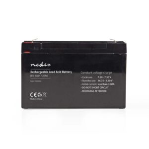 Wiederaufladbarer Blei-Akku 6 V | 10000 mAh | 151 x 50 x 95 mm