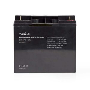 Wiederaufladbarer Blei-Akku 12 V | 17000 mAh | 90 x 70 x 101 mm