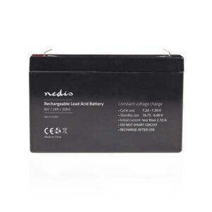 Wiederaufladbarer Blei-Akku 6 V | 7200 mAh | 151 x 34 x 95 mm