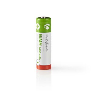 Nedis Wiederaufladbare Batterie AA NI-MH 1.2 V 2600 mAh 4 Stück